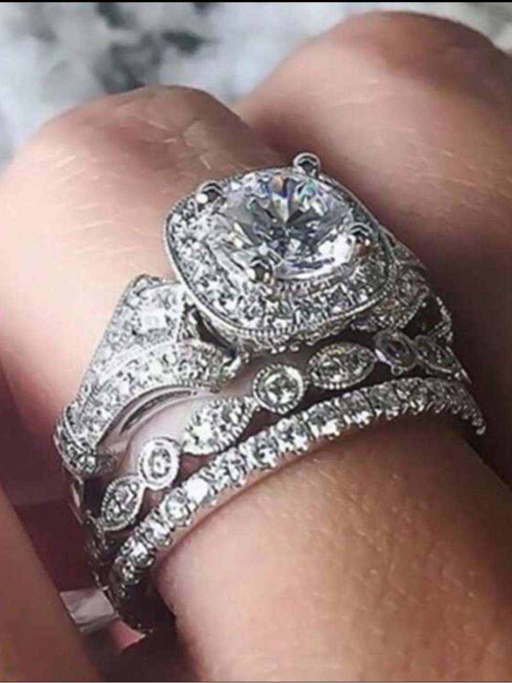 Silver rings